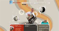 Desktop Screenshot of macsaccordion.com